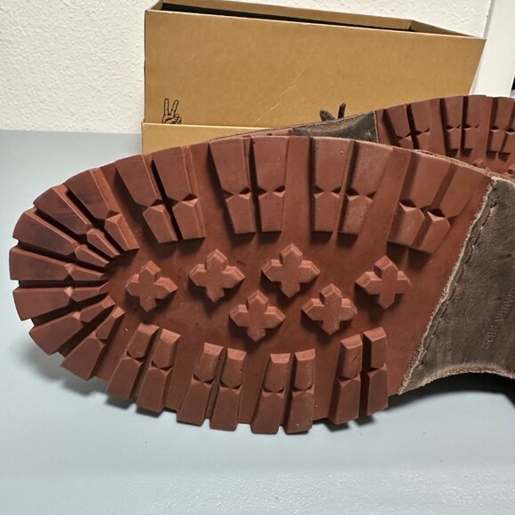 John Varvatos U.S.A. Mens Brown Suede Leather Lug Sole Eriksen Chukka Boots 9M - Picture 12 of 15